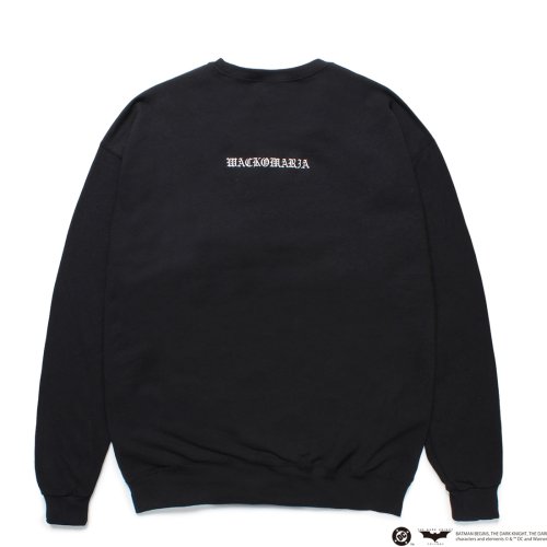 他の写真2: WACKO MARIA/THE DARK KNIGHT TRILOGY / SWEAT SHIRT（BLACK）［クルーネックスウェット-25春夏］