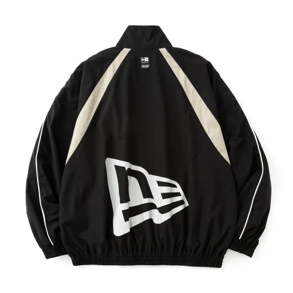 画像2: CALEE/× NEWERA CALEE LOGO OVERSIZED PIPING TRACK JACKET＜EXCLUSIVE＞（BLACK）［トラックJKT-25春夏］