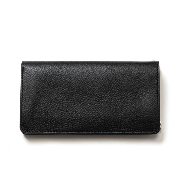 画像2: CALEE/STUDS LEATHER LONG WALLET（BLACK）［スタッズレザーロングウォレット-25春夏］