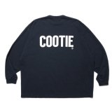 COOTIE PRODUCTIONS/AD Processing Oversized L/S Tee（Navy）［プリント長袖T-25春夏］