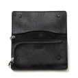 画像3: CALEE/STUDS LEATHER LONG WALLET（BLACK）［スタッズレザーロングウォレット-25春夏］