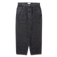 画像1: COOTIE PRODUCTIONS/5 Pocket Denim Baggy Pants（Black Fade）［デニムバギーパンツ-25春夏］ (1)