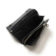 画像7: CALEE/STUDS LEATHER LONG WALLET（BLACK）［スタッズレザーロングウォレット-25春夏］