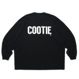 COOTIE PRODUCTIONS/AD Processing Oversized L/S Tee（Black）［プリント長袖T-25春夏］