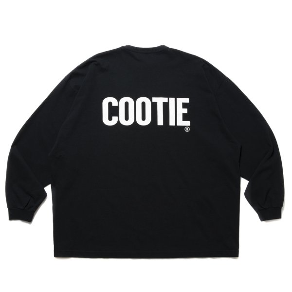 画像1: COOTIE PRODUCTIONS/AD Processing Oversized L/S Tee（Black）［プリント長袖T-25春夏］