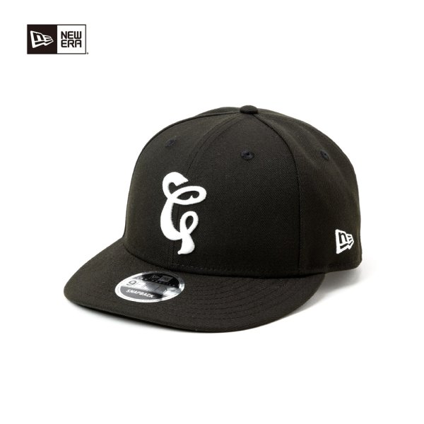 画像1: CALEE/× NEWERA CALEE LOGO BASEBALL CAP＜EXCLUSIVE＞（BLACK）［B.Bキャップ-25春夏］