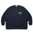 画像2: COOTIE PRODUCTIONS/AD Processing Oversized L/S Tee（Navy）［プリント長袖T-25春夏］ (2)