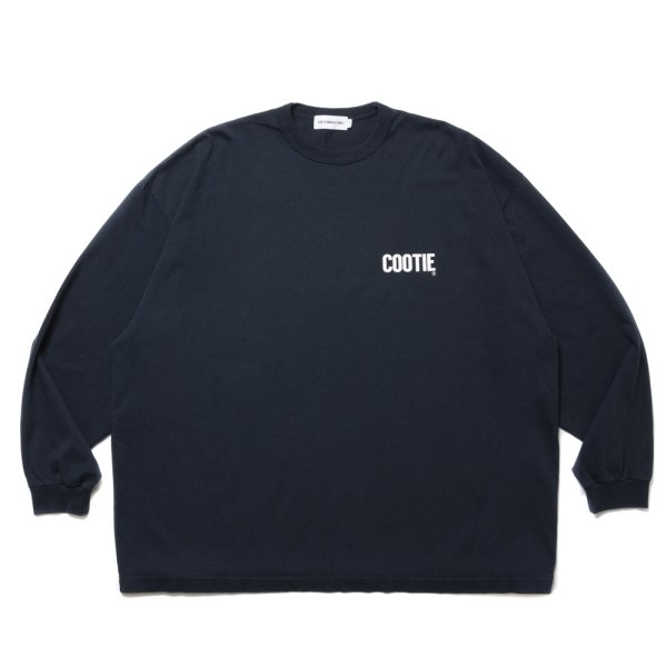 画像2: COOTIE PRODUCTIONS/AD Processing Oversized L/S Tee（Navy）［プリント長袖T-25春夏］