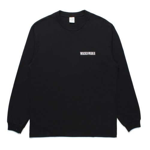 他の写真1: WACKO MARIA/TIM LEHI / WASHED HEAVY WEIGHT LONG SLEEVE T-SHIRT（BLACK）［プリント長袖T-25春夏］