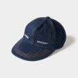 画像1: TIGHTBOOTH/LABEL LOGO DENIM 6 PANEL（Indigo）［デニム6パネルキャップ-25春夏］ (1)