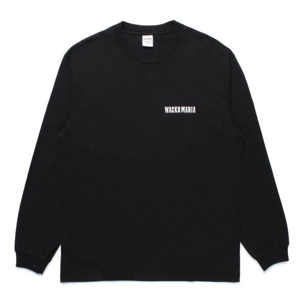 画像2: WACKO MARIA/TIM LEHI / WASHED HEAVY WEIGHT LONG SLEEVE T-SHIRT（BLACK）［プリント長袖T-25春夏］