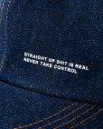 画像9: TIGHTBOOTH/LABEL LOGO DENIM 6 PANEL（Indigo）［デニム6パネルキャップ-25春夏］