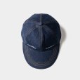 画像6: TIGHTBOOTH/LABEL LOGO DENIM 6 PANEL（Indigo）［デニム6パネルキャップ-25春夏］