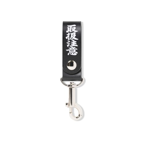 他の写真1: BlackEyePatch/HWC LEATHER HOOP KEYCHAIN（BLACK）