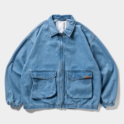 他の写真1: TIGHTBOOTH/DENIM DRIZZLER JACKET（Light Blue）［デニムドリズラーJKT-25春夏］