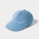 TIGHTBOOTH/LABEL LOGO DENIM 6 PANEL（Light Blue）［デニム6パネルキャップ-25春夏］