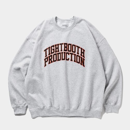 他の写真1: TIGHTBOOTH/COLLEGE CREW SWEAT SHIRT（Ash）［クルーネックスウェット-25春夏］