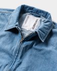 画像2: TIGHTBOOTH/DENIM DRIZZLER JACKET（Light Blue）［デニムドリズラーJKT-25春夏］ (2)