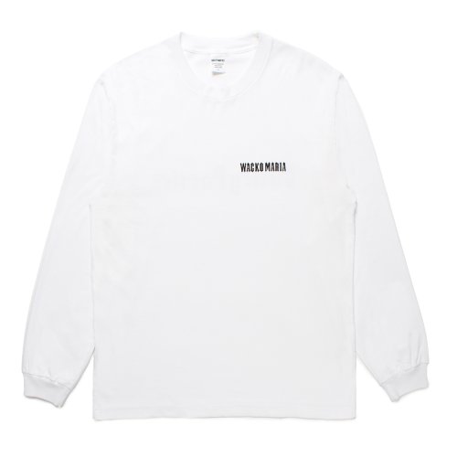 他の写真1: WACKO MARIA/TIM LEHI / WASHED HEAVY WEIGHT LONG SLEEVE T-SHIRT（WHITE）［プリント長袖T-25春夏］