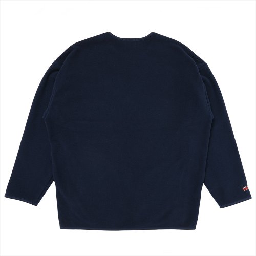 他の写真2: PORKCHOP/CS FLEECE SHIRT（NAVY）［フリースクルーネック-25春夏］