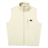 PORKCHOP/FLEECE VEST（NATURAL）［フリースベスト-25春夏］