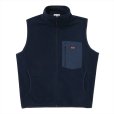 画像1: PORKCHOP/FLEECE VEST（NAVY）［フリースベスト-25春夏］ (1)