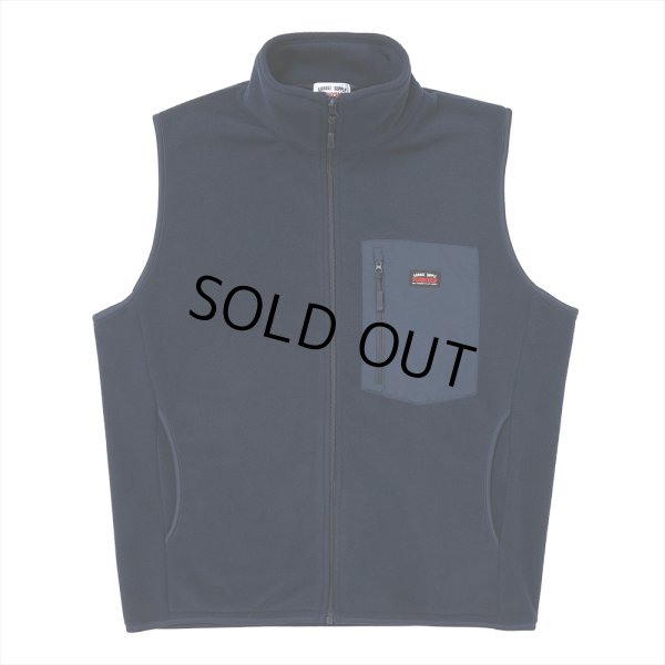 画像1: PORKCHOP/FLEECE VEST（NAVY）［フリースベスト-25春夏］