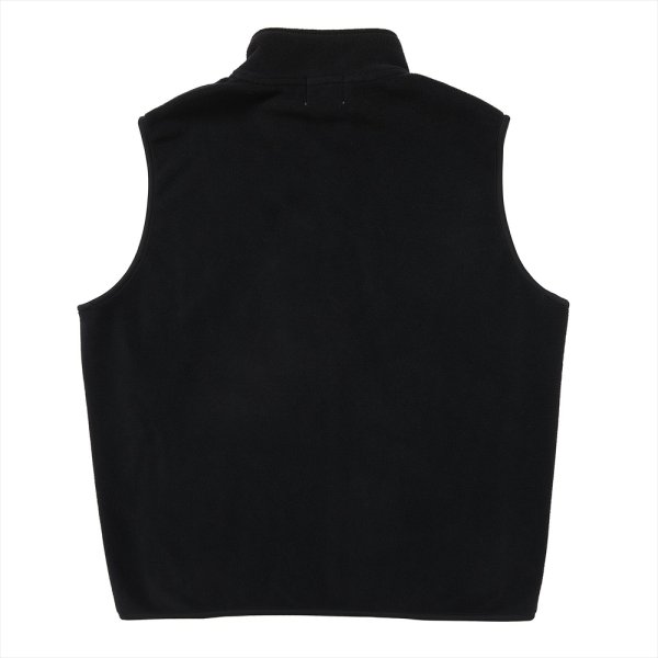 画像2: PORKCHOP/FLEECE VEST（BLACK）［フリースベスト-25春夏］