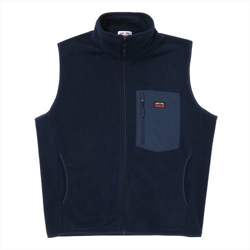 他の写真1: PORKCHOP/FLEECE VEST（NAVY）［フリースベスト-25春夏］