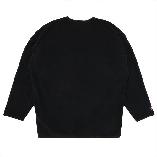 他の写真2: PORKCHOP/CS FLEECE SHIRT（BLACK）［フリースクルーネック-25春夏］