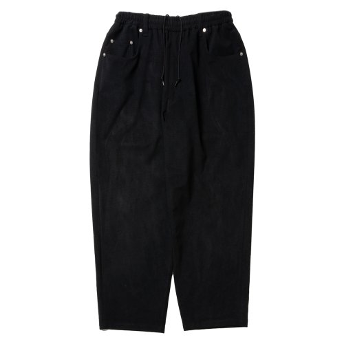 他の写真1: COOTIE PRODUCTIONS/Punching Faux Suede 5 Pocket Wide Easy Pants（Black）［パンチングビーガンスウェードワイドイージーパンツ-25春夏］