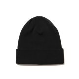 COOTIE PRODUCTIONS/N/C Big Cuffed Beanie（Black）［ビッグカフドビーニー-25春夏］