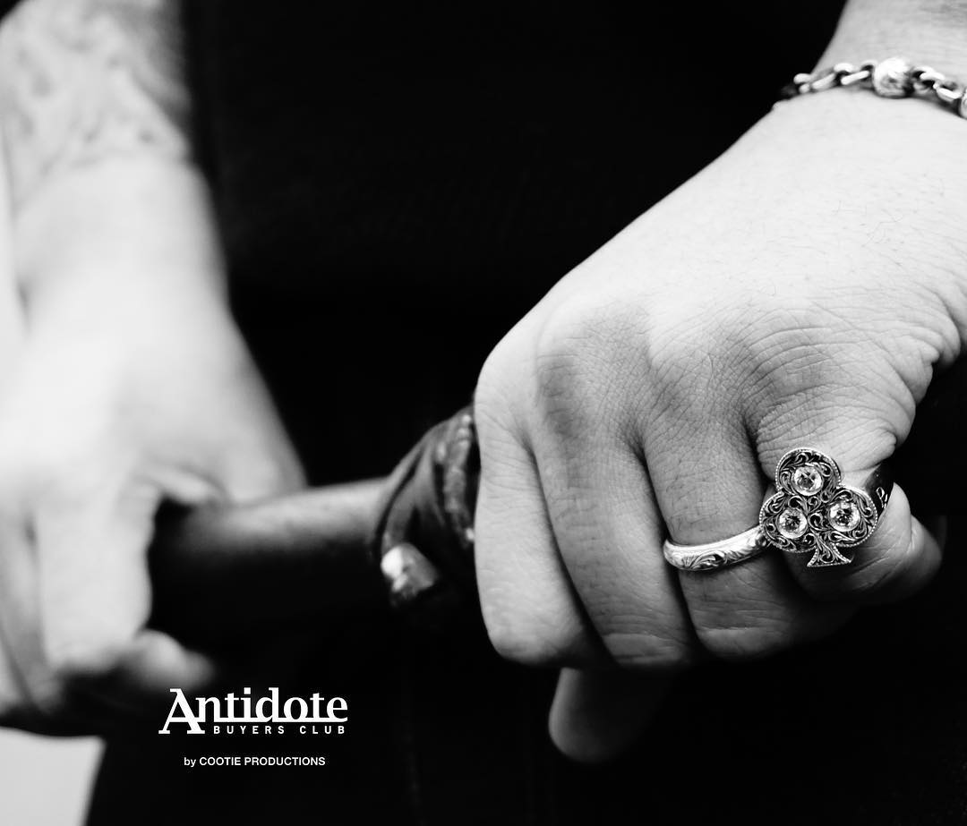 Antidote Buyers Club Engraved Club Ring | nate-hospital.com