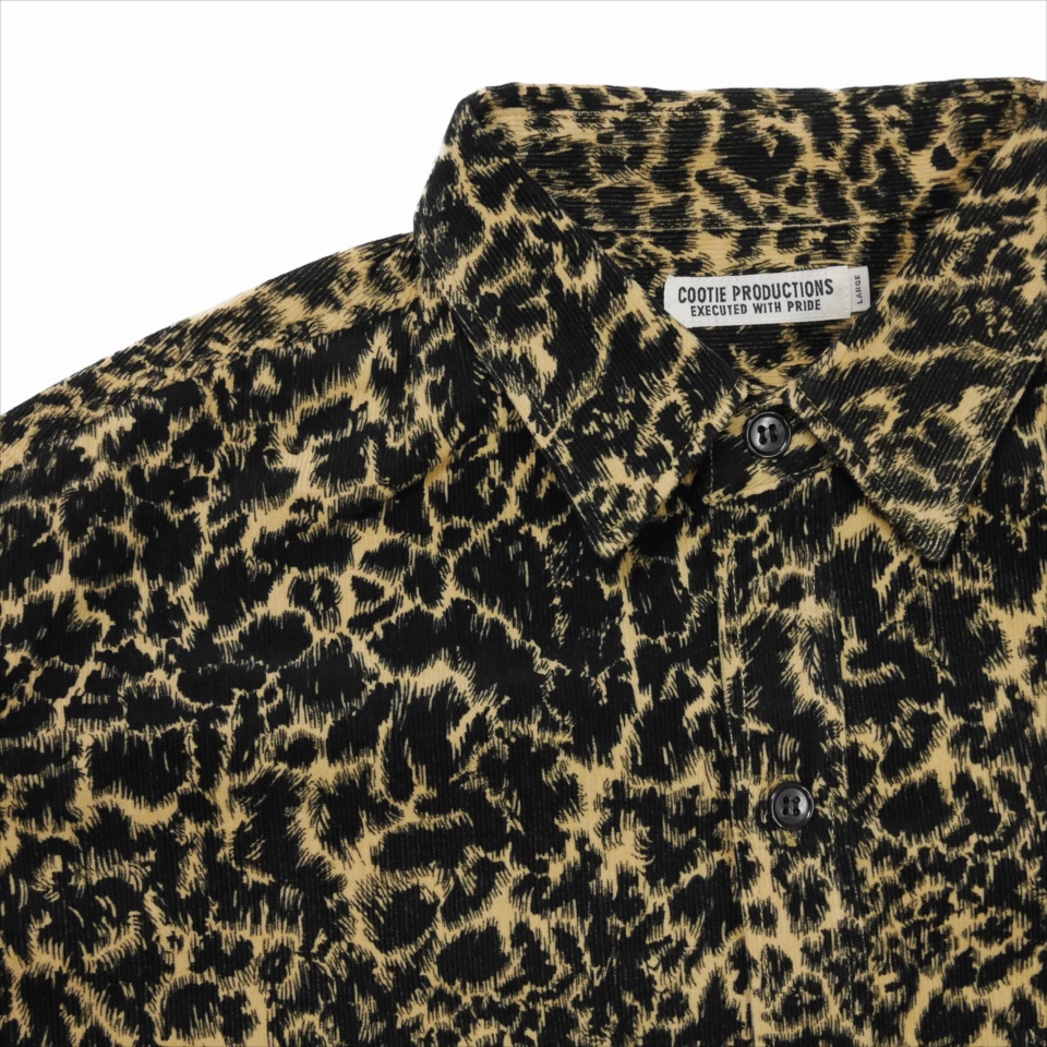 COOTIE Corduroy Leopard Jacket CPO