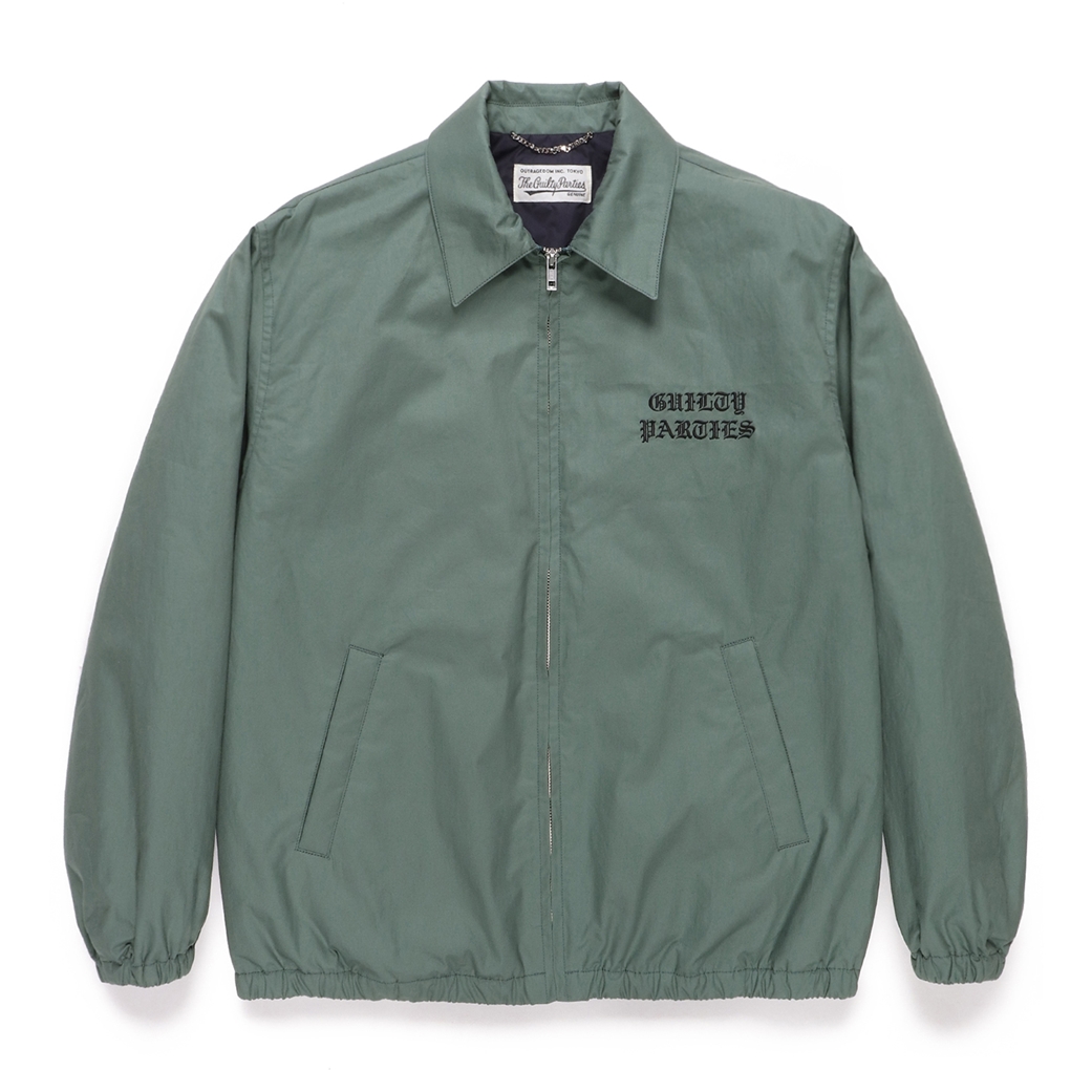 WACKO MARIA/WORK JACKET（グリーン）［ワークJKT-21春夏］ - JONAS