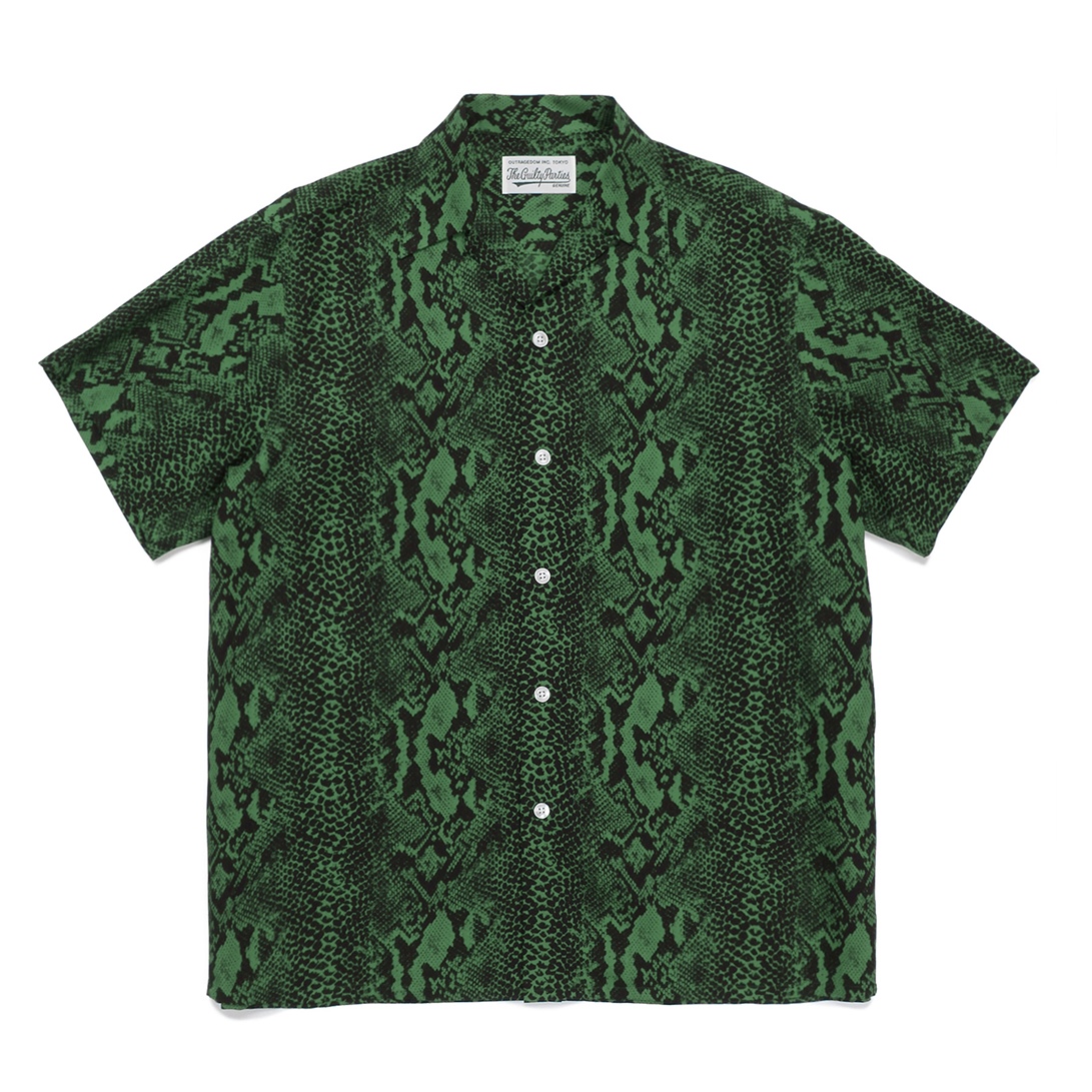 待望☆】 WACKO MARIA/PYTHON S/S SHIRT HAWAIIAN シャツ