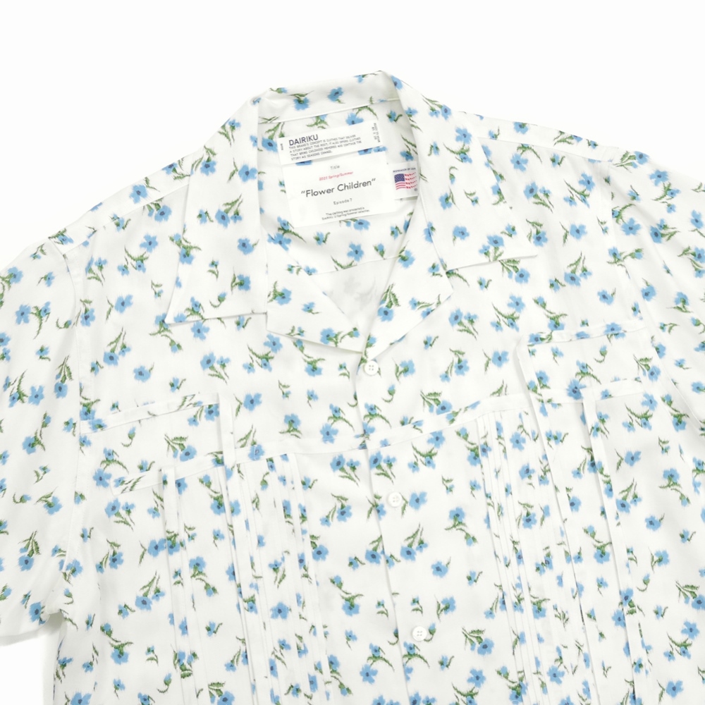 DAIRIKU WOODSTOCK Open Collar Shirt | cprc.org.au