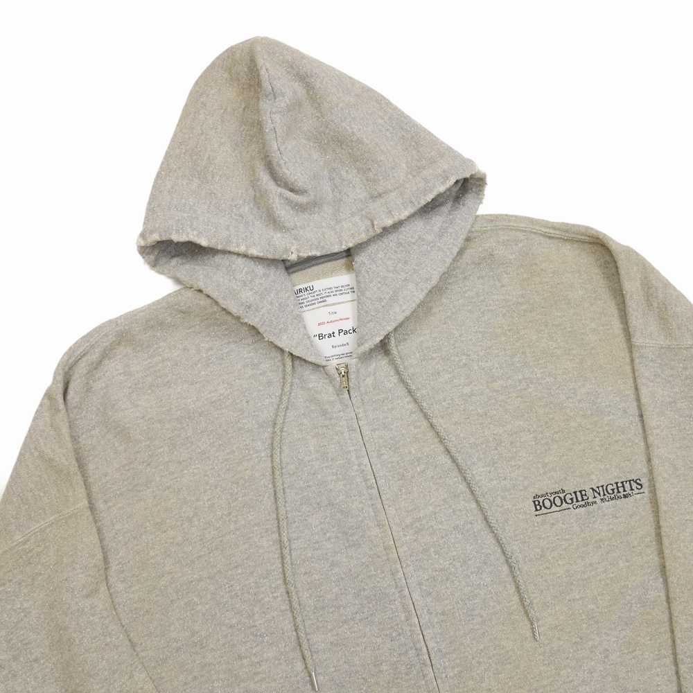 完成品 DAIRIKU Ponyboy Zip dairiku ZIP Hoodie 21aw