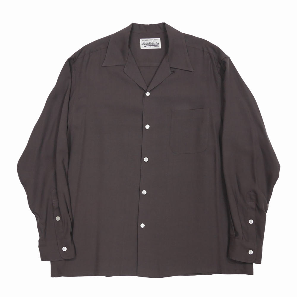 最新アイテム 50'S OPEN COLLAR SHIRT L S TYPE-1 tdh-latinoamerica.de