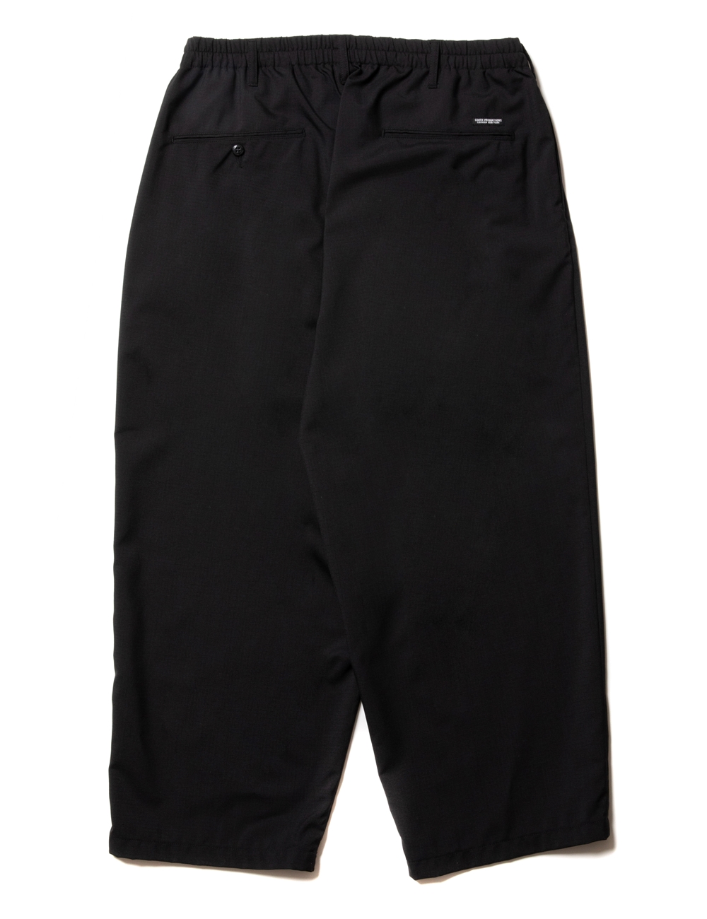 COOTIE PRODUCTIONS/Ripstop 2 Tuck Easy Ankle Pants（×Name.）（ブラック）[2タック