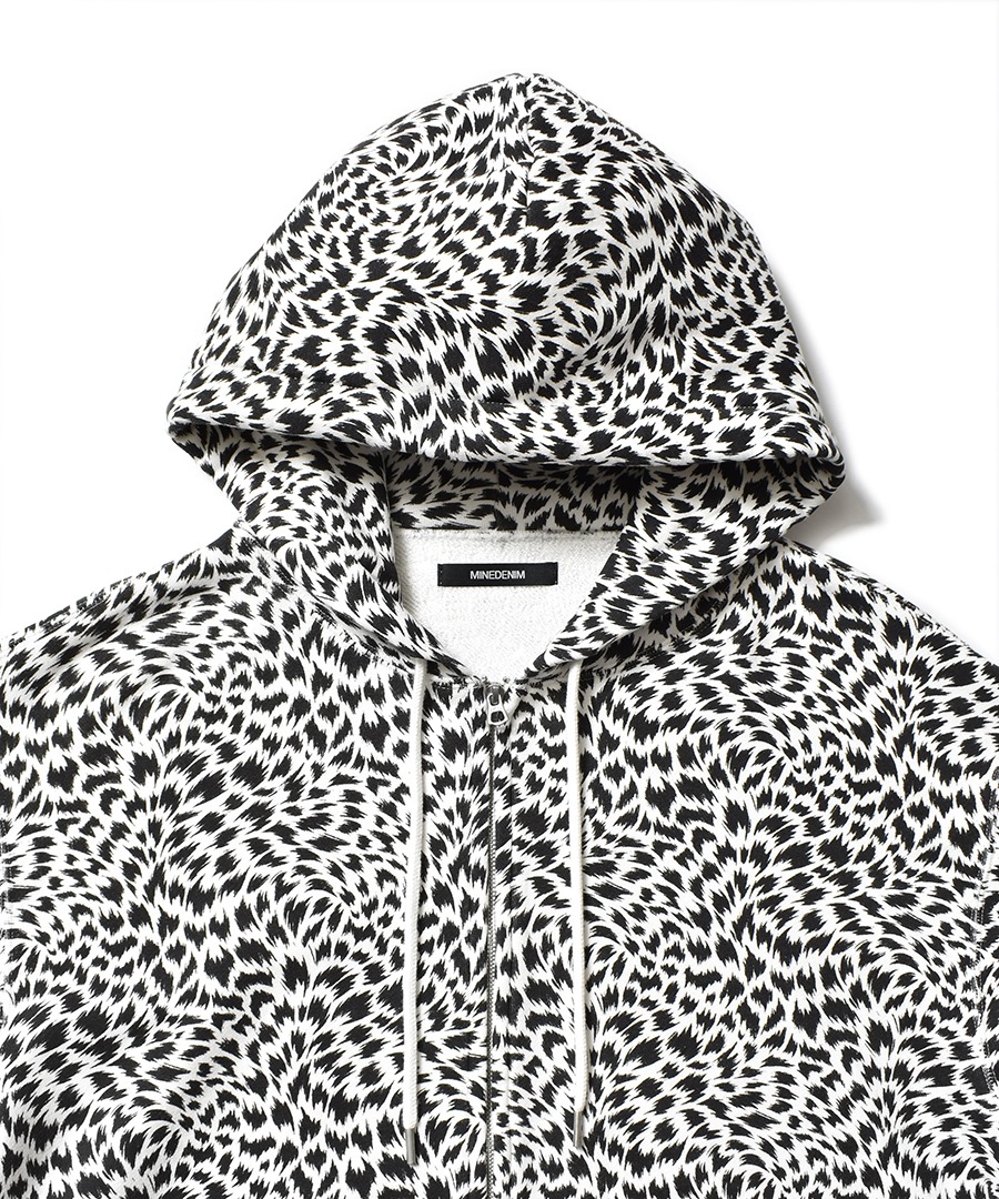 MINEDENIM - キムタク着MINEDENIM Leopard Zip Hoodieの+dipromed.eu