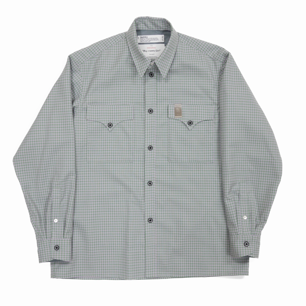品質満点 DAIRIKU BEAMS Flannel Check SSZ 全国総量無料で Shirt