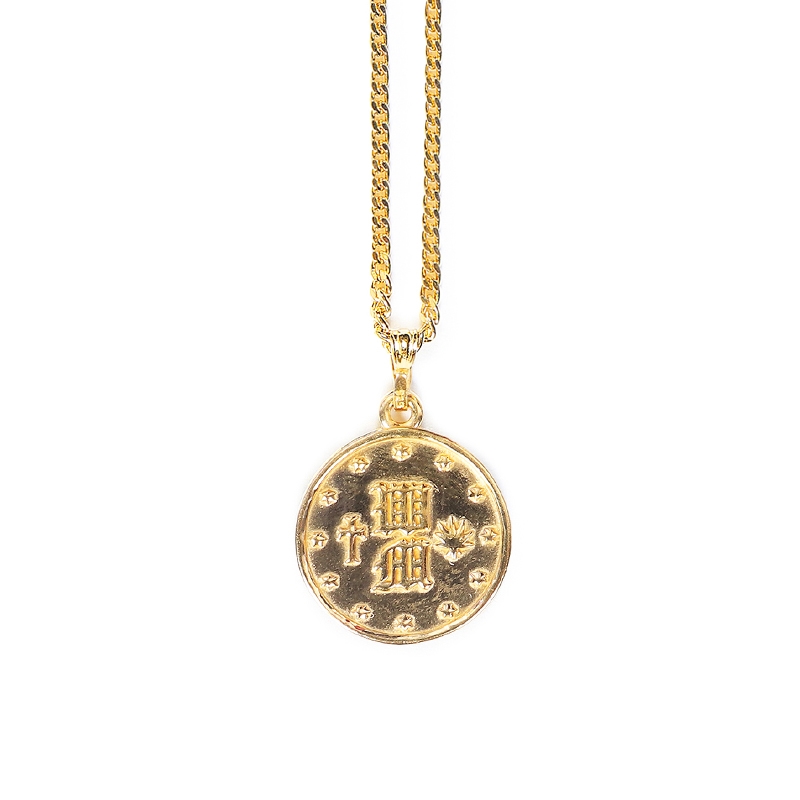 WACKO MARIA/COIN NECKLACE（GOLD）［コインネックレス-23春夏］ - JONAS