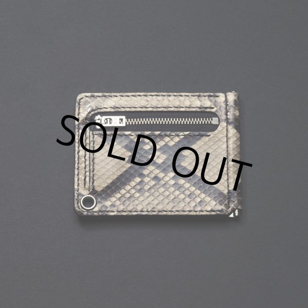 画像2: ANTIDOTE BUYERS CLUB/Money Clip Wallet（Python）（Natural）［マネークリップウォレット］ (2)