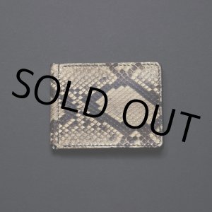 画像: ANTIDOTE BUYERS CLUB/Money Clip Wallet（Python）（Natural）［マネークリップウォレット］