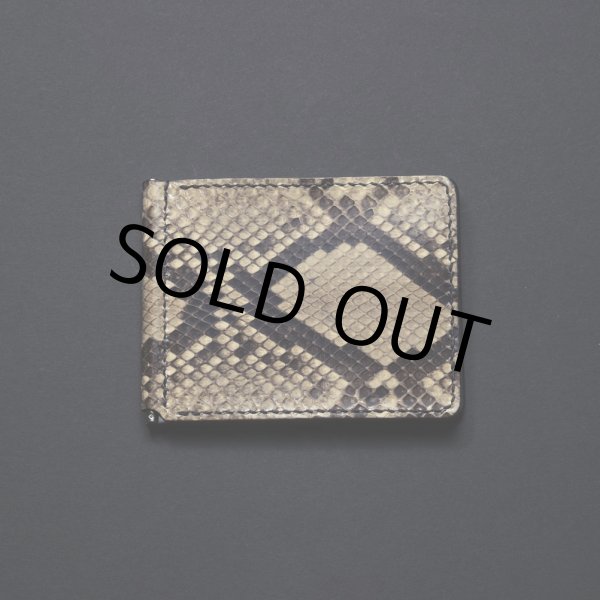 画像1: ANTIDOTE BUYERS CLUB/Money Clip Wallet（Python）（Natural）［マネークリップウォレット］ (1)