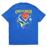 画像: CHALLENGER/SUNSHINE TEE（BLUE）［プリントT-22秋冬］