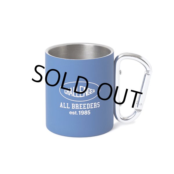 画像1: CHALLENGER/LOGO FILED MUG CUP（BLUE）［マグカップ-22秋冬］ (1)