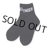 画像: CHALLENGER/LOGO SOCKS（BLACK）［ロゴソックス-22秋冬］