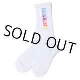 画像: CHALLENGER/NATIONAL RACING SOCKS（WHITE）［ナショナルレーシングソックス-22秋冬］